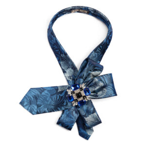 Neckerchief necktie flower pattern