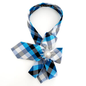 Neckerchief necktie chess pattern