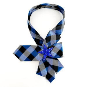 Neckerchief necktie chess pattern