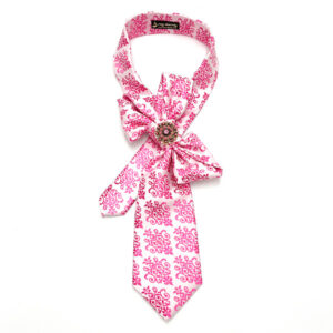 Ascot necktie medallions pattern