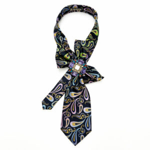 Ascot necktie paisleys pattern