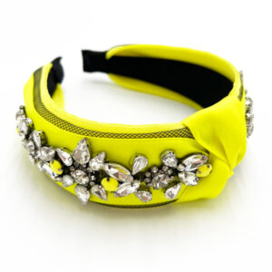 Neon yellow headband